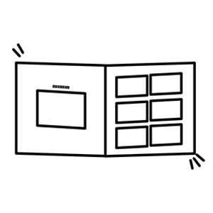 ベビーアルバムを作成いたします